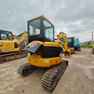 Mini-excavatrice sur chenilles Caterpillar 303.5E d'occasion du Japon, comme neuve, avec moteur, boîte de vitesses, pompe à engrenages, roulement, godet de 0,8 m³ et capacité de levage de 3,5 tonnes - Product Image 2