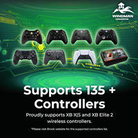 Adaptador Convertidor de Controlador Brook Wingman XB3 para Xbox One para Xbox Series X | Consola S para Xbox One, Consola para PC