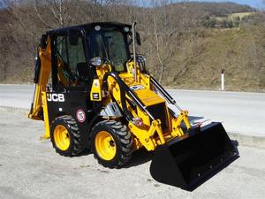 ราคาโรงงาน รถแบคโฮ JCB 1CX พร้อมหัวตักด้านหน้าและหัวตักล้อ  เครื่องยนต์ Perkins ปั๊มไฮดรอลิกและมอเตอร์ Huade - Product Image 3