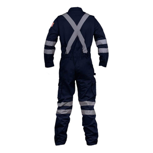 Overol de Trabajo de Invierno de Alta Visibilidad Personalizado al por Mayor, Overol Reflectante para Seguridad Vial, Ropa de Trabajo para la Construcción y Overol Ignífugo - Product Image 2