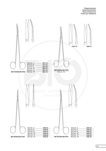 Mayo กรรไกรผ่าตัดกรรไกรผ่าตัดสแตนเลสกรรไกรตรงและโค้งพื้นฐานของเครื่องมือผ่าตัด - Product Image 4