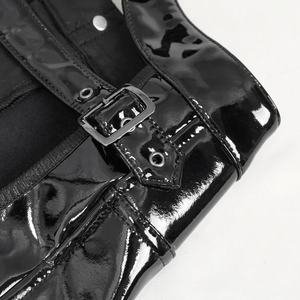 Bottes Vintage Sexy en Similicuir PU pour Femme, Style Clubbing, Ultra-hautes, Polyvalentes, Imperméables et Respirantes, Tendance et Décontractées - Product Image 4