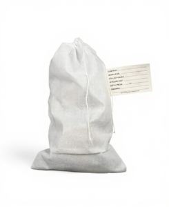 Sacs à échantillons de sol géologiques en coton/polyester de haute qualité, réutilisables, durables, portables, avec fermeture à cordon pour les laboratoires miniers et les travaux sur le terrain - Product Image 2