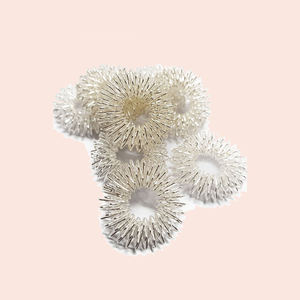 Dispositivo de acupresión de masajeador de dedos de anillo Sujok de color plateado para uso sanitario diario al mejor precio garantizado - Product Image 1