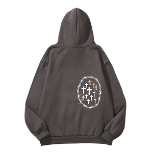 Venta al por mayor de calidad superior personalizado nuevas mangas completas nuevo estilo sudaderas con capucha de algodón a granel para los hombres a la venta a precios muy económicos - Product Image 2