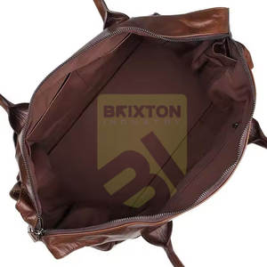 กระเป๋าทรงดัฟเฟิลกันน้ำสำหรับเล่นกีฬากลางแจ้งทำจากหนังความจุสูงน้ำหนักเบาและทนทาน - Product Image 4