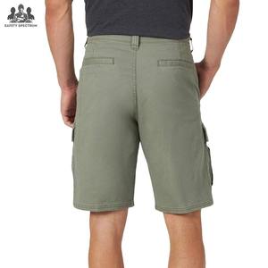 Shorts cargo pour hommes, style streetwear |   Twill de coton durable |   Respirant, séchage rapide |   Poches utilitaires |   Logo personnalisé en gros - Product Image 2