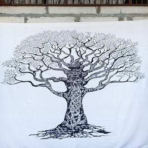 ชุดเครื่องนอนผ้าฝ้ายพิมพ์ด้วยมือผ้าปูที่นอนแสนสบายและมีสไตล์ - Product Image 5