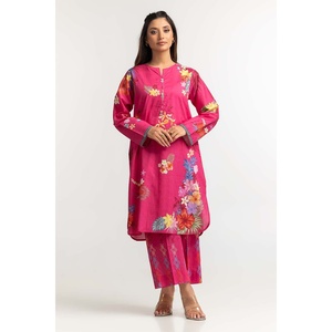 Ensemble chemise et pantalon en tissu Dobby imprimé numériquement pour un usage quotidien, modèle IPS-24-19 - Product Image 4
