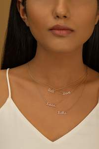 Collier d'amour diamant classique un collier attrape-oeil cadeau Unique bijoux Style Vintage et testeur de diamant lien de passe - Product Image 2