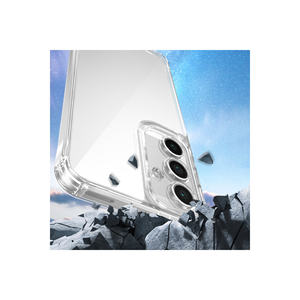 Étui en silicone TPU antichoc de luxe, coupe ajustée, pour Samsung Galaxy S23 FE, transparent, avec sangle détachable - Product Image 5