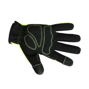 Guantes de seguridad mecánicos de cuero Guantes de trabajo de seguridad transpirables, antiquímicos y resistentes al calor - Product Image 4