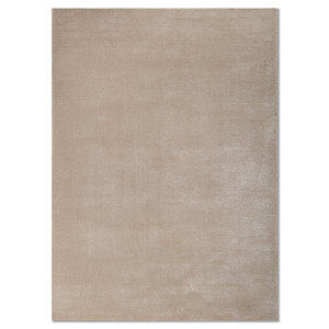 Contour Ivory 9x12 Hand Loom Wool <b>Rugs</b> Organic Cotton <b>Jute</b> with Solid Color for Home Decor for Bedroom or Hallway Decoration - Product Image 1
