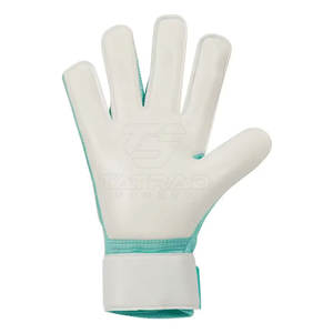 Gants de gardien de but en cuir de haute qualité, personnalisables avec logo, respirants, légers, à séchage rapide, à doigts entiers, avec fermeture auto-agrippante - Product Image 2