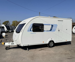 Caravana Mini de Alta Calidad y Económica, Tipo Sprite Alpine, para 2-4 Personas, 4 Camas, Suspensión Independiente, Remolque de Campamento Todoterreno, Tamaño 1 - Product Image 1
