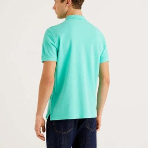 Polo d'été en coton respirant à séchage rapide et à manches courtes, de style High Street de qualité supérieure, de couleur unie, bon marché - Product Image 4