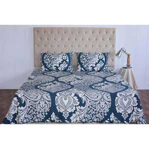 Ensemble de housse de couette et taie d'oreiller en tissu Royal Cobalt - Product Image 3