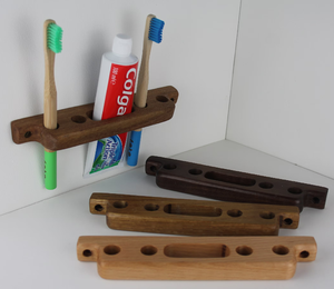 Soporte para Cepillo de Dientes de Madera Ecológico y Sostenible, Accesorios de Baño, Color Madera Natural, Precio Económico - Product Image 6