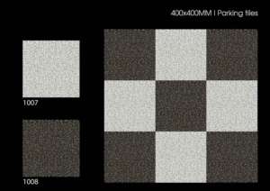 Baldosas de Porcelana Mate para Exteriores, 40x40 cm, 400x400 mm, 16x16 Pulgadas, Resistentes, para Estacionamiento, Entrada de Vehículos, Terraza, Antideslizantes - Product Image 4