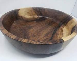 Tazón de Bambú Ecológico de Diseño Moderno Pulido a Mano, Forma de Anillo Personalizada, para Servir Ensaladas, Comida, Fiestas, Utensilios de Cocina, Uso en Mesa - Product Image 6