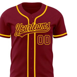 Camisetas de béisbol personalizadas de alto rendimiento, ropa deportiva transpirable diseñada para equipos y clubes - Product Image 5