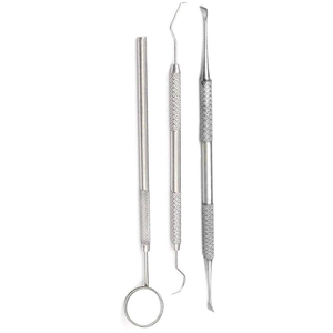 Kit d'examen dentaire Kit d'hygiène dentaire de haute précision Miroir anti-buée avec détartreurs pour instruments chirurgicaux complets - Product Image 6