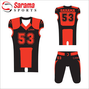 Camiseta de fútbol americano para jóvenes, uniforme de fútbol americano personalizado, auténtico y barato, nueva temporada - Product Image 1