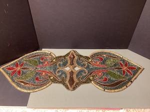 Camino de mesa de color sólido de último diseño para bodas, fiestas de cumpleaños, banquetes, decoración, caminos de mesa con cuentas - Product Image 4