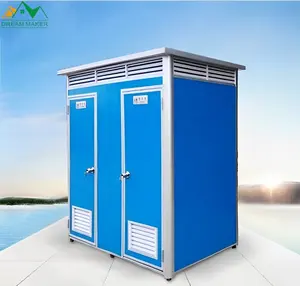 Prefab Portable Mobile Toilet Camp Bathroom Unit Restroom Shower Room With Toilet Outdoor Public Portable WC Price For Sale