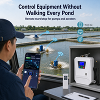 Controlador Remoto para Equipos de Acuicultura 4G, CA 75-400V, hasta 30kW, Interruptor con Aplicación Móvil para Aireadores y Bombas