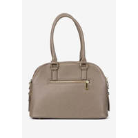 Sac à main structuré en cuir véritable Dollar avec fermeture éclair - Options multicolores - Fabriqué en Italie - Art. 25403