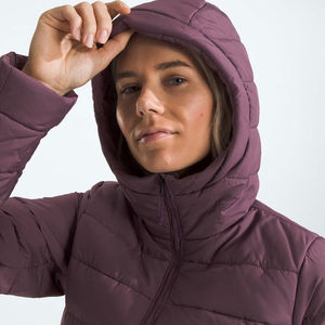 Chaqueta acolchada de alta calidad para mujer, nuevo estilo personalizado de fábrica, chaqueta acolchada impermeable para invierno y exteriores con cierre de cremallera para mujer - Product Image 5
