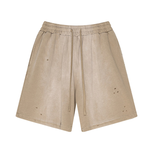Vente en gros de shorts cargo décontractés pour hommes populaires vêtements de rue décorés vintage de haute qualité 100% coton personnalisé - Product Image 1