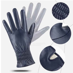 Nouveauté OEM gants d'habillage de conduite en cuir pur gant d'habillage en peau de mouton - Product Image 2