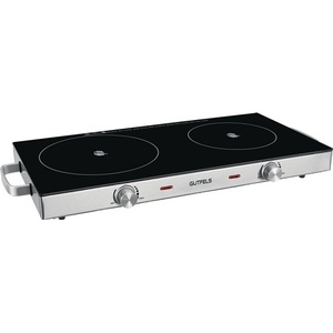 GUTFELS 4010 Table de cuisson vitrocéramique double 1800W & 1000W à contrôle progressif Équipement de cuisson commercial - Product Image 1