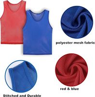 Bola Sepak Jersey Bola Basket Kaos Olahraga Tanpa Lengan Cepat Kering 100% Poliester Remaja Harga Pabrik