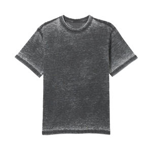 Camiseta Vintage Lavada al Ácido para Hombre, Fabricante de Ropa Personalizada, Camisetas Lisas Extra Grandes de Manga Corta, Camisetas Retro Lavadas a la Piedra - Product Image 1