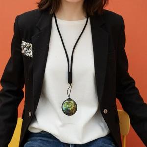 Kalung Liontin Energi Bio Kuantum ** Kartu Pelindung Ion Terahertz 2000cc untuk Kesehatan & Anti-Radiasi - Product Image 1