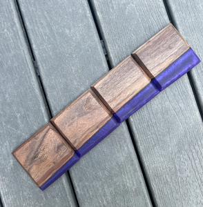 Sous-verre en bois et en résine très exigeant le plus vendu sous-verre en résine en bois de couleur de forme de taille personnalisée prix abordable - Product Image 1