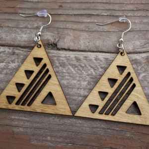 Pendientes de madera hechos a mano de estilo clásico para mujer, accesorios de gota de paja de ratán, gran oferta, joyería de moda para aniversarios - Product Image 4