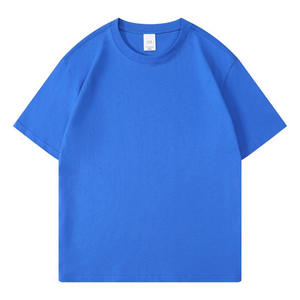 Camisetas de Manga Corta con Cuello Redondo, 100% Algodón, Transpirables, Personalizables, para Hombre, 300 g/m², Lisas, Lavadas, del Fabricante - Product Image 4