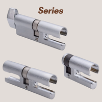Serrure à cylindre amovible, noyau Interchangeable, profil européen