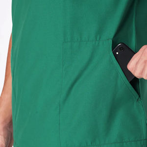 Uniforme d'hôpital de meilleure qualité pour hommes tissu doux anti-rides séchage rapide gommage d'infirmière à la mode vente chaude uniforme d'hôpital pour hommes - Product Image 3
