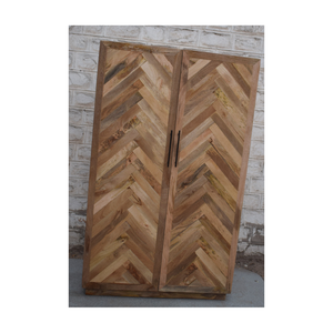 Vente en gros en vrac Ensemble Almirah 2 portes en bois moderne par un fabricant de meubles pour la vie Prix de gros à Indore - Product Image 2