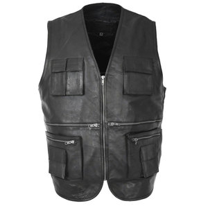 SMITHY SPORTS Gilet en cuir respirant pour homme, col en V, impression personnalisée, idéal pour l'extérieur décontracté, prix raisonnable - Product Image 5