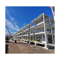 Maison-conteneur en acier extensible de 19ftx20ft, maison relocalisable emballée à plat pour magasin, bureau, villa, hôtel, kiosque, utilisation des toilettes