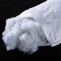 100% fibre de coton recyclé fibre de polyester solide PSF bas prix pour Non tissé 3D 4D pour le remplissage et la filature