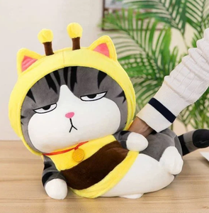 Tamaño 50cm Premium Royal Cat in Bee Cosplay Animales de peluche Juguetes para niños - Product Image 3