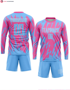 Maillot de football 100% Polyester Tissu Maillot de football Club Maillot de football Maillot d'équipe - Product Image 3