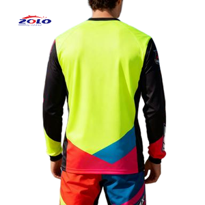 Maillot de course BMX personnalisé pour les coureurs professionnels, vêtements sublimés - Product Image 2
